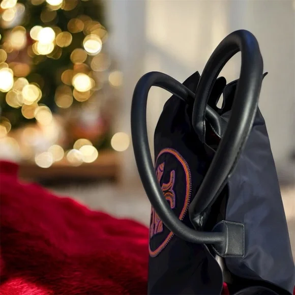 Tory Burch Ella Beaded Logo Tote - Picture 6 of 13